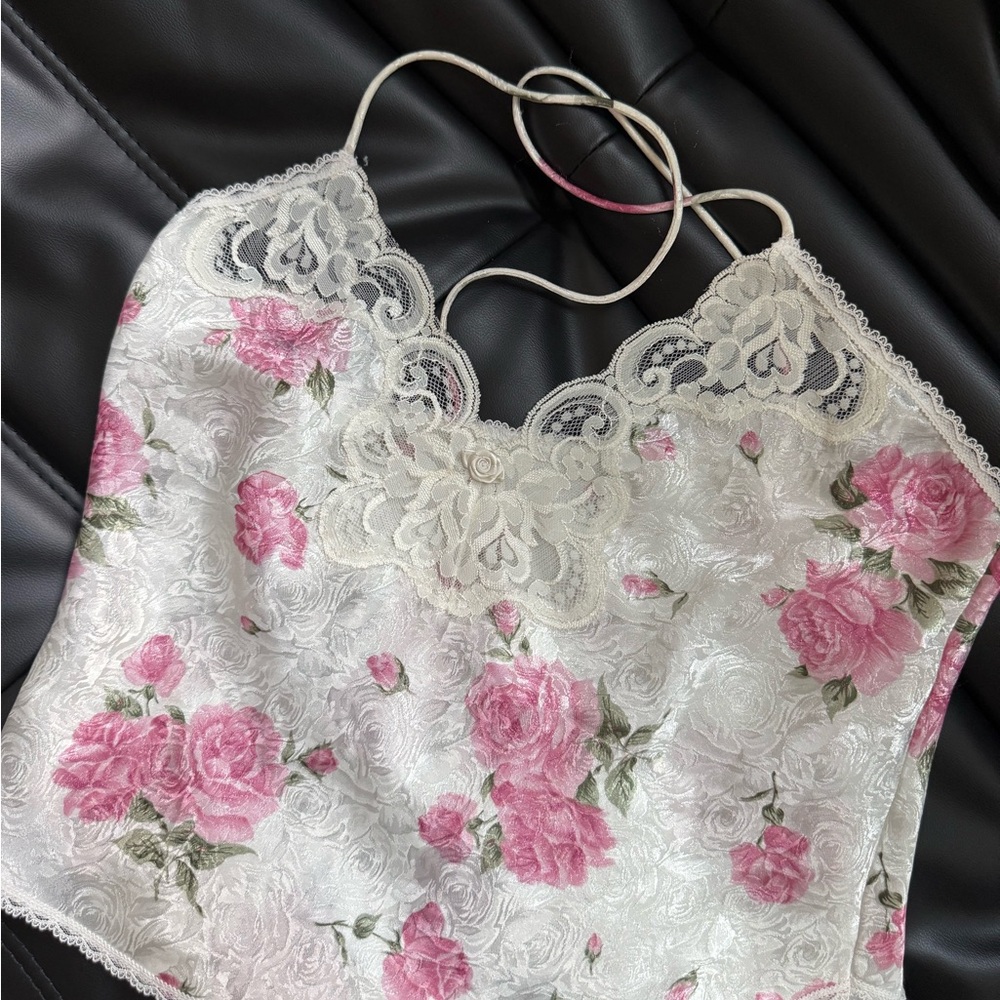 Floral Lace Camisole Top